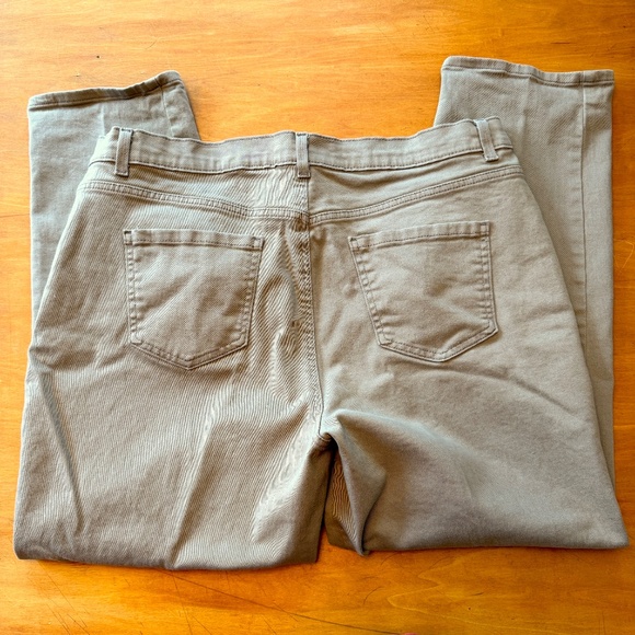 Gloria Vanderbilt Amanda Jeans Tan Size 20W Like New - Picture 10 of 12